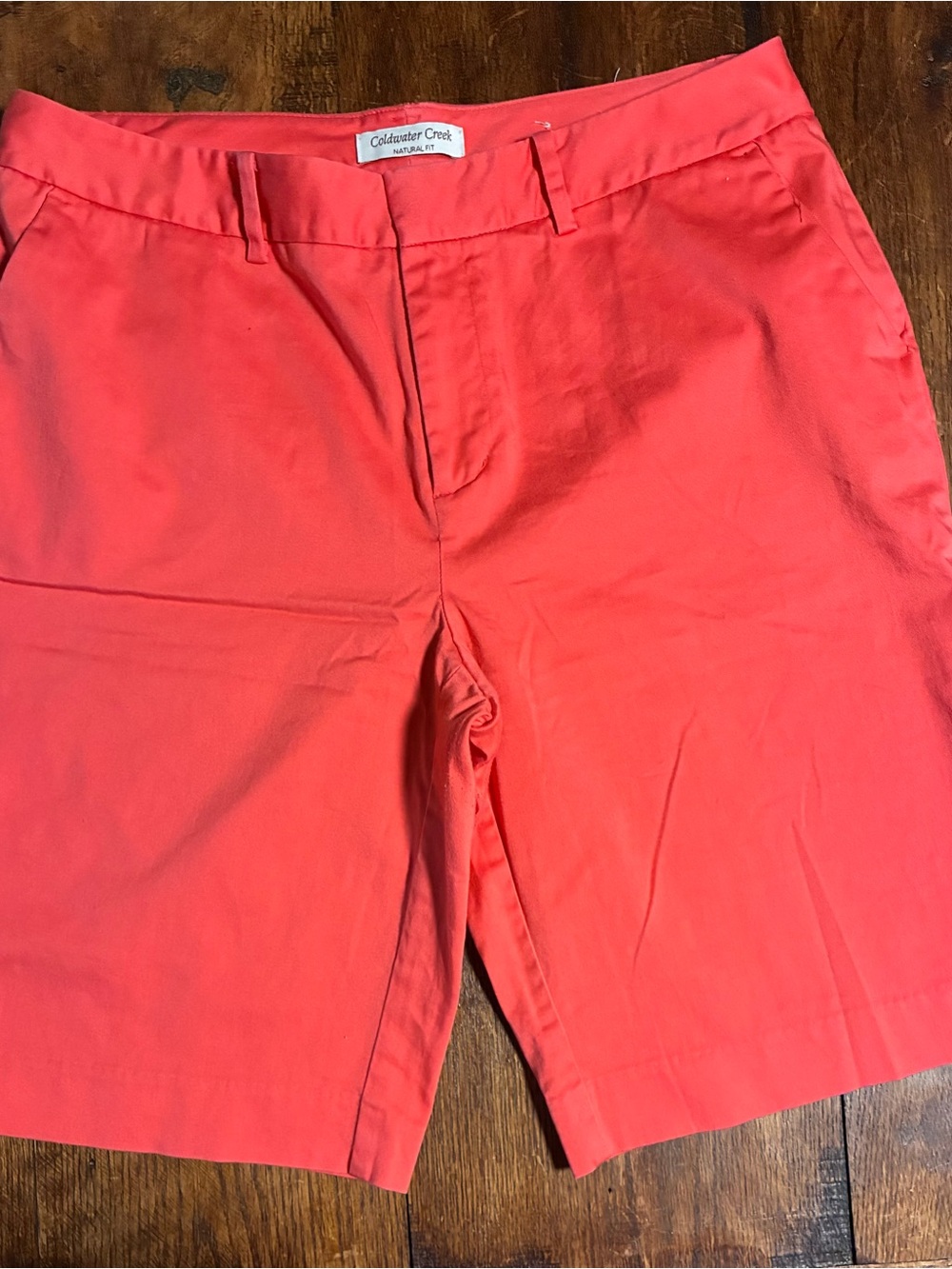 Coldwater Creek Coral-Tone Women's Bermuda Shorts
